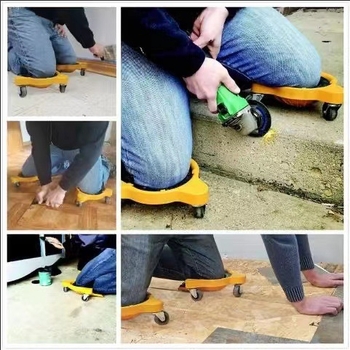 Κυλιόμενη προστασία γόνατος με ABS και αφρό για ενήλικες