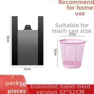Portatīvās plastmasas atkritumu somas mājsaimniecībai ar uzlabotu biezumu, kastē 500 gab., laidīts 2024. gadā.