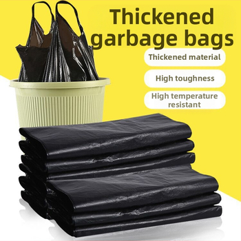 Portatīvās plastmasas atkritumu somas mājsaimniecībai ar uzlabotu biezumu, kastē 500 gab., laidīts 2024. gadā.