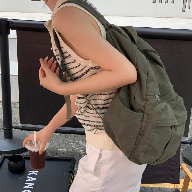 Unisex kuprinė, PU medžiaga, nailono pamušalas, skirta verslo kelionėms