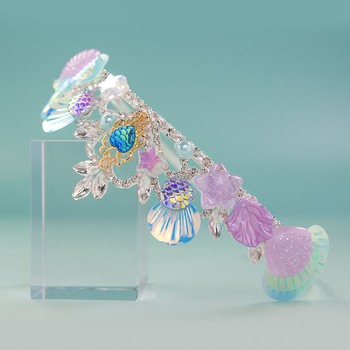 Mergaitėms galvos juosta - princės stiliaus karūna; Medžiaga: lydinys; Paviršiaus apdaila: elektroplatavimas; Kristalas: kristalas