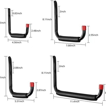 Σιδερένιο μονό αγκίστρι σε νορδικού στυλ, σετ 6 τεμάχια, φορτίο 15 kg – Chengjinpeng hardware