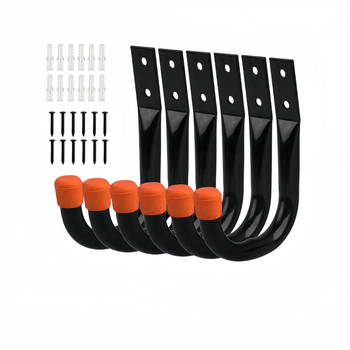 Σιδερένιο μονό αγκίστρι σε νορδικού στυλ, σετ 6 τεμάχια, φορτίο 15 kg – Chengjinpeng hardware