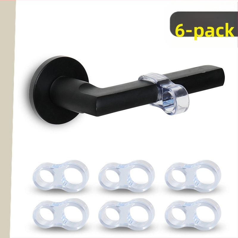 Rejtett ajtókilincs védőpad: ütközésgátló párna, csillapító és hangtalan matrica (Anyag: Egyéb; Stílus: Egyéb; Importált: Nem)