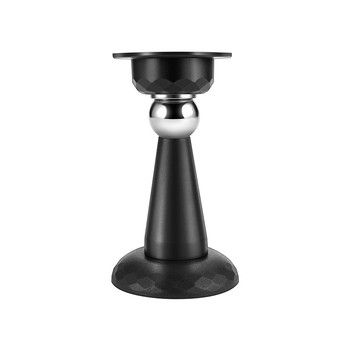 Stopper πόρτας τοίχου, μοντέλο 808, πλαστικό, ισχυρή μαγνητική πρόσφυση στο δάπεδο, επέκταση σιλικόνης κατά της πρόσκρουσης