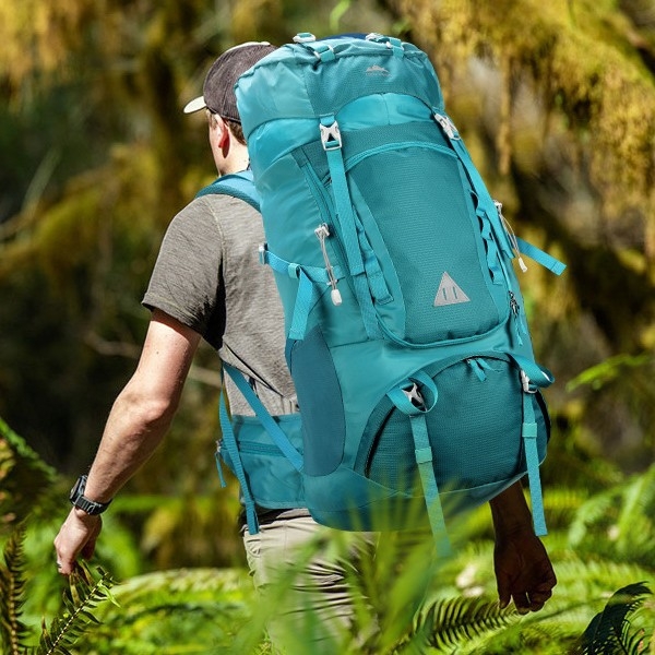 Viegls ūdensizturīgs pārgājienu mugursoma no Oxford auduma, unisex, personalizācija un logotipa drukāšana pieejama