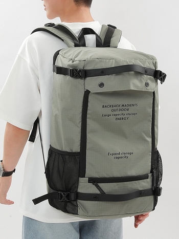 Σακίδιο εξωτερικού τύπου για πεζοπορία, unisex, PU αδιάβροχο, για επιχειρηματικά ταξίδια, με επένδυση Oxford