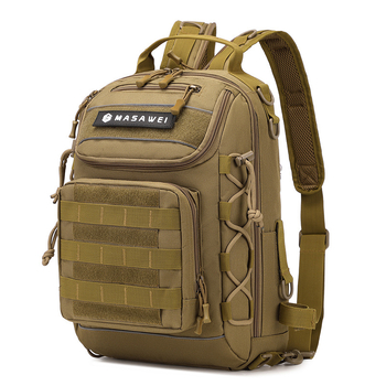 Unisex militāra kamuflāža kalnu pārgājienu mugursoma - taktiska, daudzfunkcionāla, Oxford audums