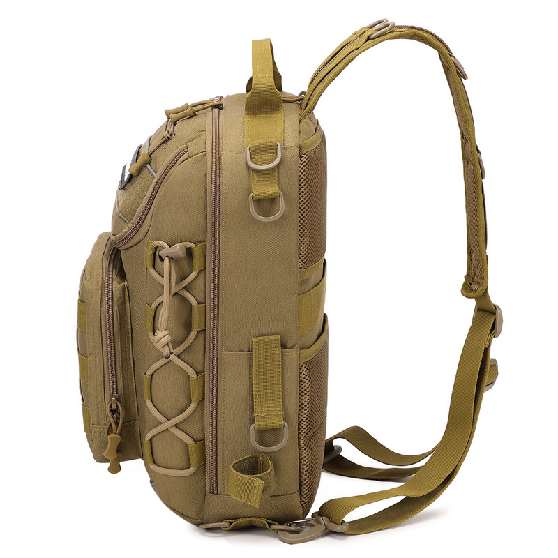 Unisex militāra kamuflāža kalnu pārgājienu mugursoma - taktiska, daudzfunkcionāla, Oxford audums