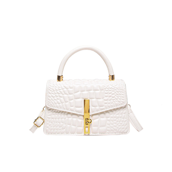 PU crossbody torba, gradski minimalistički stil, horizontalni kvadratni oblik, zaključavanje na bravu, unutarnja pretinica za telefon