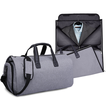 Unisex velika putna torba s cilindričnim sklopnim dizajnom za odijela i vanjsku teretanu - Model NH693#. Kapacitet: 36-55 L; Materijal: Oxford tkanina; Podstava: Poliester; Pogodno za poslovna putovanja
