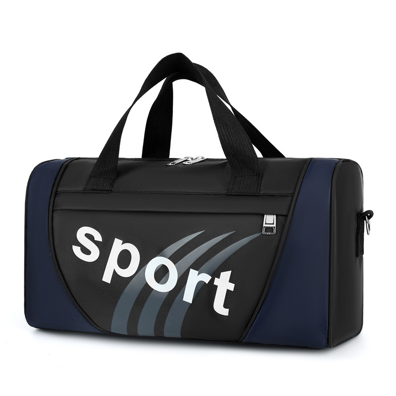 Muška crossbody torba (najlon; prozračna; uzorak s slovima; podstava od poliestera; za slobodno vrijeme i putovanja)