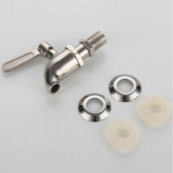 Vyno statinės čiaupas - magnetinis, nerūdijantis plienas, keraminis vožtuvo korpusas, montavimas prie statinės, vieno sąnario dizainas