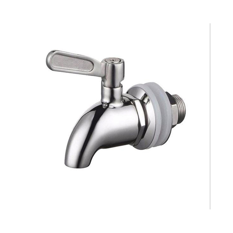 Vyno statinės čiaupas - magnetinis, nerūdijantis plienas, keraminis vožtuvo korpusas, montavimas prie statinės, vieno sąnario dizainas