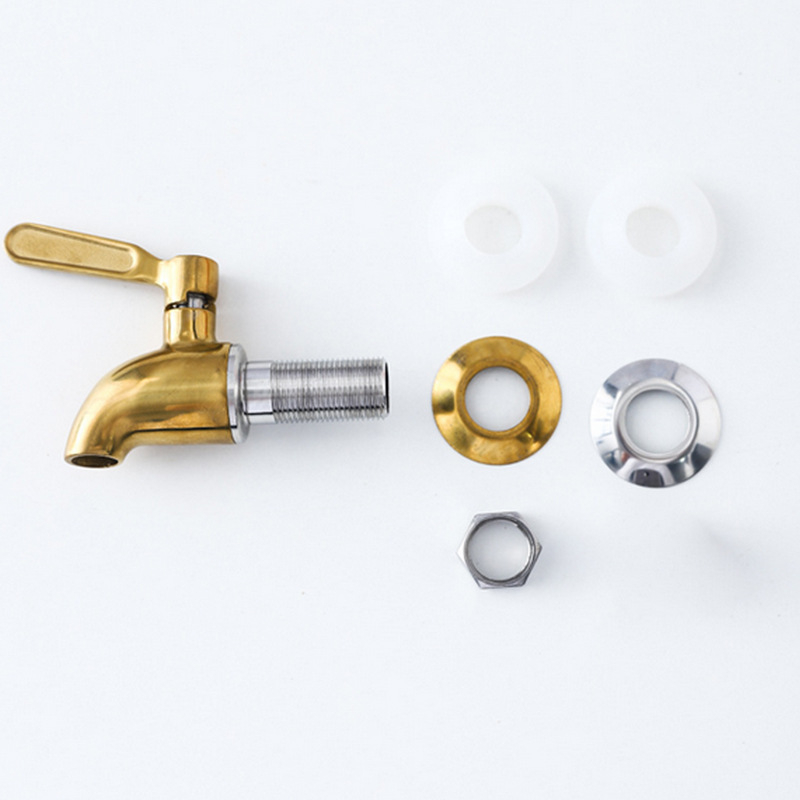 Vyno statinės čiaupas - magnetinis, nerūdijantis plienas, keraminis vožtuvo korpusas, montavimas prie statinės, vieno sąnario dizainas