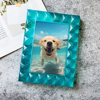 Silikonski kalup za foto okvir – nepravilnog oblika, pogodan za smolu i DIY foto okvirima