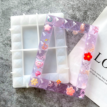 Καλούπι σιλικόνης για φωτογραφικό κάδρο – ακανόνιστο σχήμα, κατάλληλο για ρητίνη και DIY διακοσμητικά