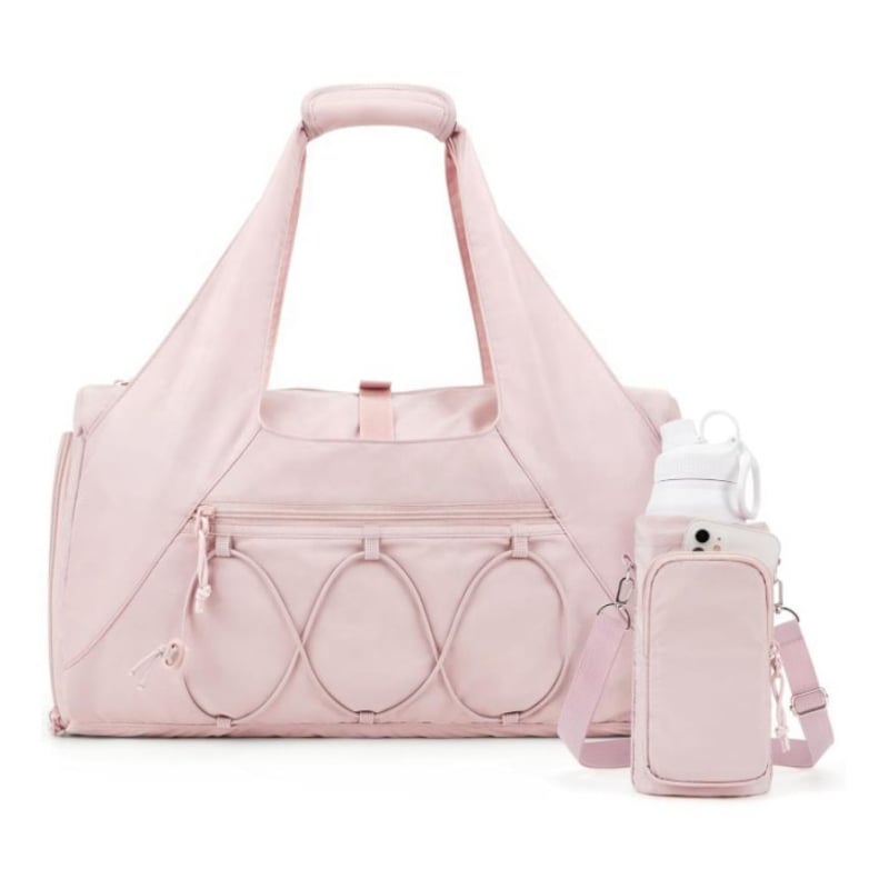 Putna duffel torba s odjeljkom za cipele i mokrom pretincom, kapacitet 20–35 L, poliester, težina 0,6 kg