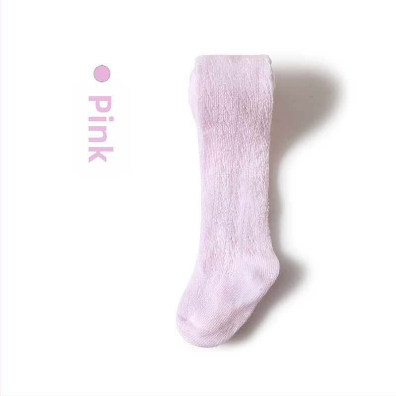 Vaikų medvilninės pėdkelnės pavasariui, lengvos, perforuoto rašto mergaitėms 1–3 m