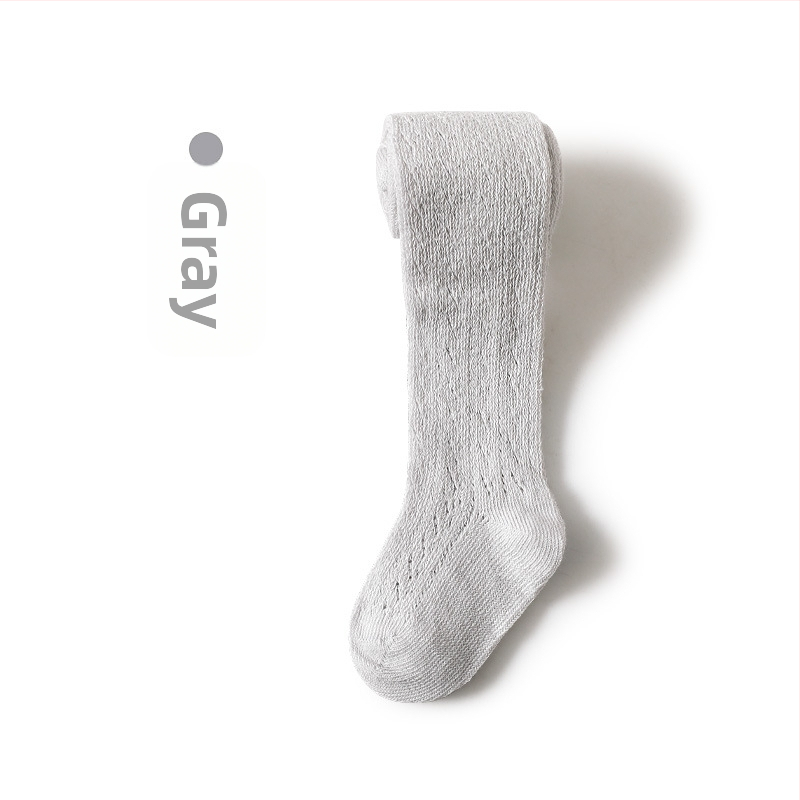 Vaikų medvilninės pėdkelnės pavasariui, lengvos, perforuoto rašto mergaitėms 1–3 m