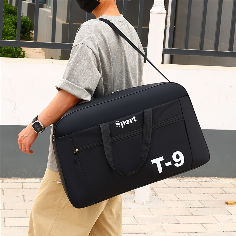 Пътуваща чанта от водоустойчива оксфордска материя, вместимост 20–35 л, подплатена полиестер, унисекс, стил за свободно пътуване