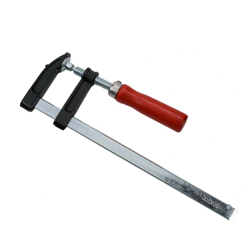 F-tip držač/stisnjak za stolarske radove – pogodna za drvo, kamen i namještaj; materijal Malang, A3; težina 0,2 kg