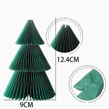 Χάρτινες μπάλες με κυψελοειδή δομή, χριστουγεννιάτικες διακοσμήσεις για εκδηλώσεις, διακοσμητικά χώρου, στυλ 67956