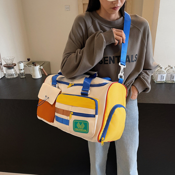 Τσάντα crossbody για ταξίδια, χωρητικότητα 20-35L, ύφασμα, ανθεκτική, διαχωρισμός βρεγμάτων/ξηρών, αστικός σχεδιασμός