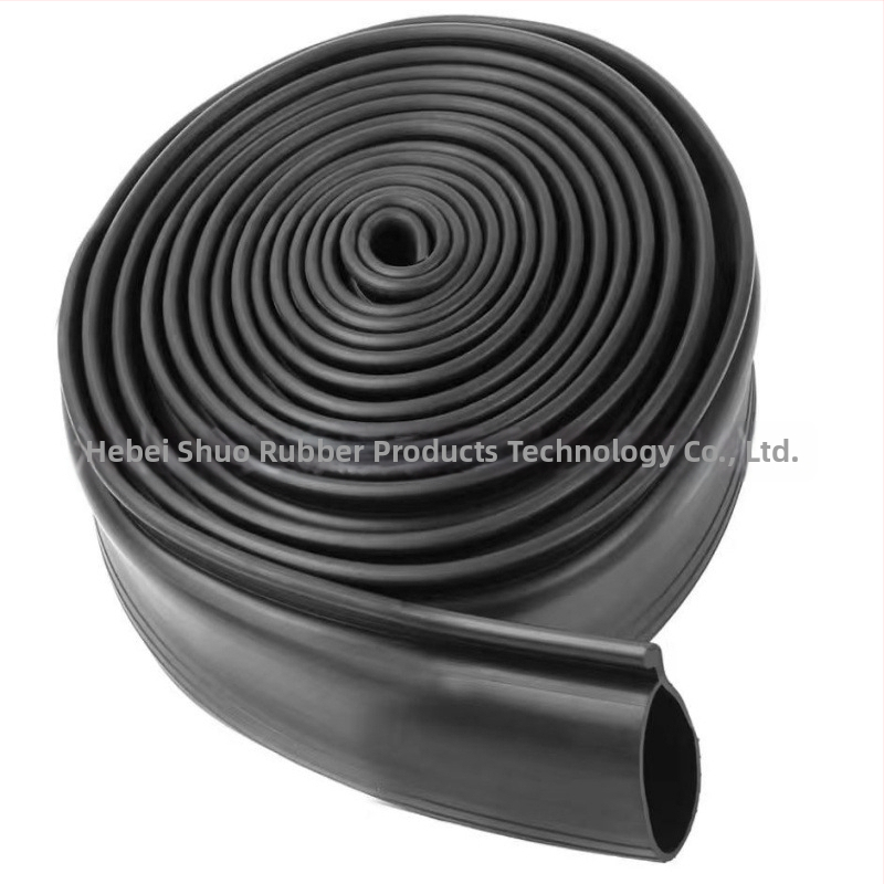 Mhd гумена клип-он лента за уплътнение на гаражни врати, за ролкови врати, прахоозащитна