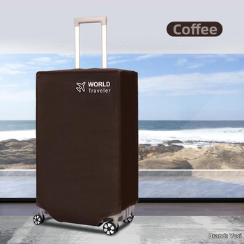 Κάλυμμα αποσκευών ανθεκτικό στη φθορά – Γνήσιο δέρμα, μοτίβο με γράμμα, στυλ αστικής απλότητας, για επιχειρηματικά ταξίδια (φθινόπωρο 2018)