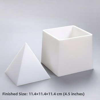 Φόρμα σιλικόνης για κοσμήματα με πυραμιδικό σχήμα, κατάλληλη για πυραμιδικά διακοσμητικά, μοντέρνο μινιμαλιστικό στυλ