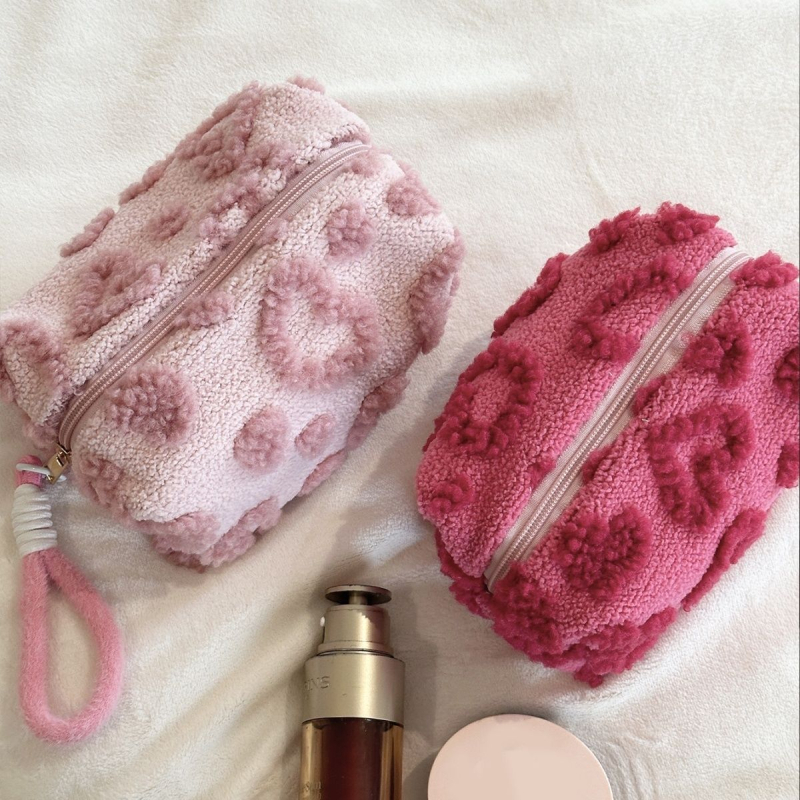 Τσάντα καλλυντικών, ακρυλικό, σκανδιναβικού στυλ, φορητή