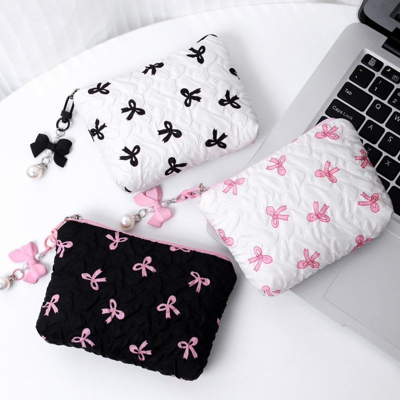 Sminktáska fodros masnival, poliészter, többfunkciós utazáshoz, kézitáska típus, modell YK-QXXSHHZB