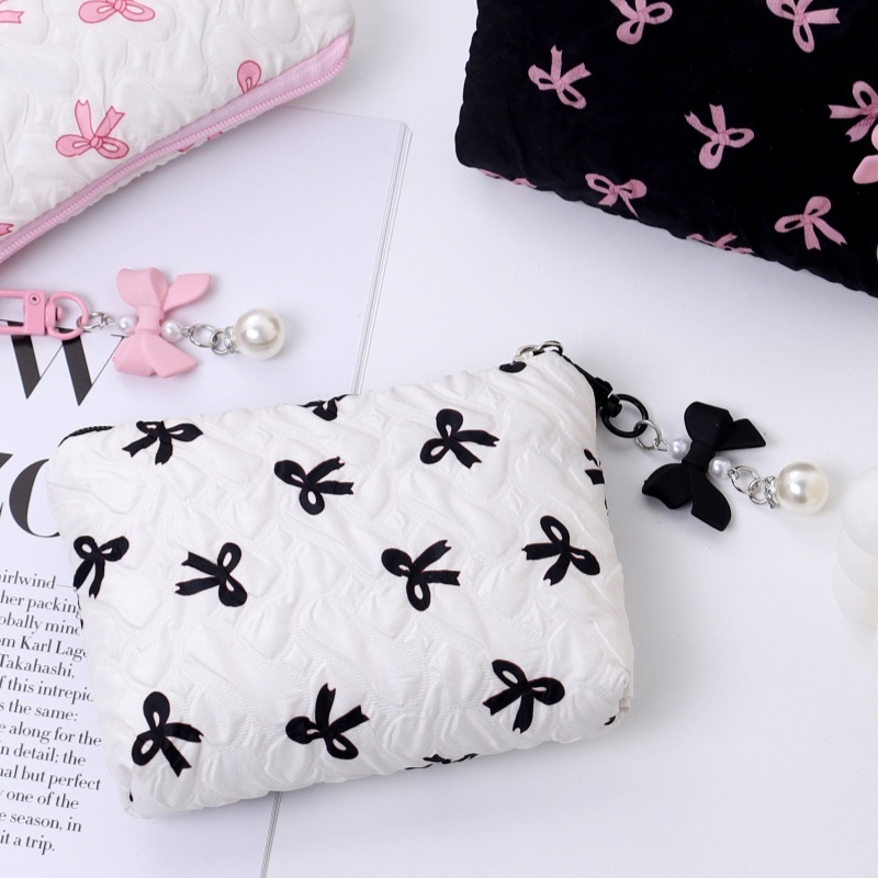 Sminktáska fodros masnival, poliészter, többfunkciós utazáshoz, kézitáska típus, modell YK-QXXSHHZB