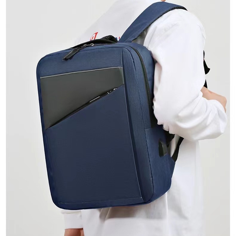 Rucsac unisex pentru afaceri, capacitate mare 20-35 L, material Oxford, design respirabil, curele de umăr curbate