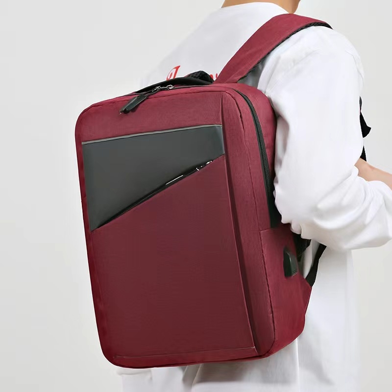 Rucsac unisex pentru afaceri, capacitate mare 20-35 L, material Oxford, design respirabil, curele de umăr curbate