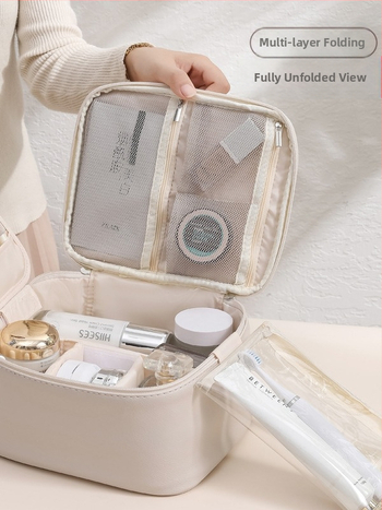 PU козметична чанта за ежедневна употреба - водоустойчива, ултралека, с голям капацитет за пътуване