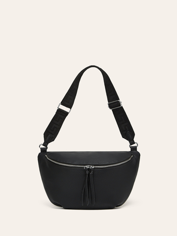 zijinling ženska PU crossbody torba s širokim remenom — gradski minimalistički stil, proljeće 2025, zatvarač, unutarnja pretinica za telefon