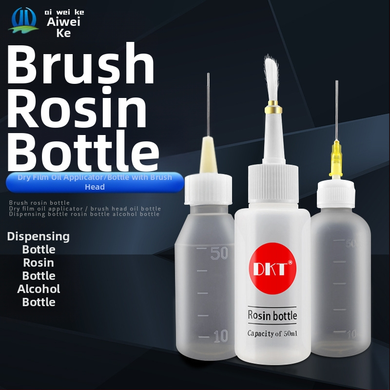 Βιομηχανική φιάλη δοσομέτρησης με βελόνα για αλκοόλ, ρητίνη και φλουξ – κιτ 1 – συντήρηση τηλεπικοινωνιών