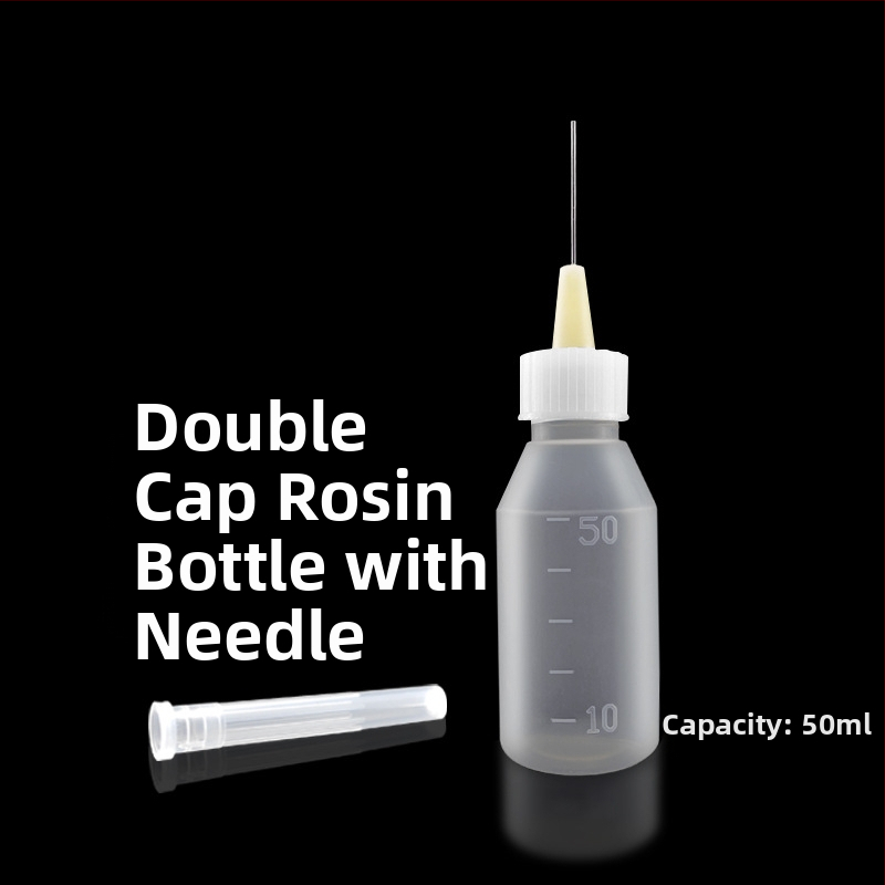 Индустриална бутилка за дозиране с игла за алкохол, смола и флюс — комплект 1 бр. — телекомуникационна поддръжка