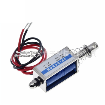 YONGYE JF-0530B DC електромагнит с рамка, бутане и дърпане, 6V/12V/24V
