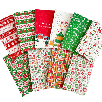 Kraft popieriaus dovanų maišeliai Advento kalendoriui – 24 vnt., su spauda, stačiakampio formos, šventinėms dovanoms, su kalendoriaus lipdukais