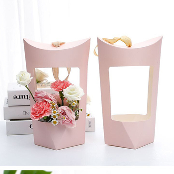 Moon Boat χαρτονένου κουτιού για λουλούδια, έμπνευση influencers, 5 τεμάχια/πακέτο, 300 τεμάχια ανά μονάδα, για Ημέρα των Εκπαιδευτικών και Ημέρα της Μητέρας