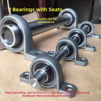 DIY μικρή κάθετη θήκη ρουλεμάν με διαμαντοειδές σχήμα, σετ με εσωτερικές διαμέτρους 8/10/12 mm, χυτοσίδηρος, μοντέρνος μινιμαλισμός