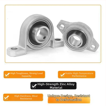 DIY μικρή κάθετη θήκη ρουλεμάν με διαμαντοειδές σχήμα, σετ με εσωτερικές διαμέτρους 8/10/12 mm, χυτοσίδηρος, μοντέρνος μινιμαλισμός