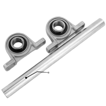 DIY μικρή κάθετη θήκη ρουλεμάν με διαμαντοειδές σχήμα, σετ με εσωτερικές διαμέτρους 8/10/12 mm, χυτοσίδηρος, μοντέρνος μινιμαλισμός