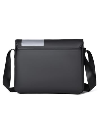 Muška crossbody torba, Oxford tkanina, za putovanja u slobodno vrijeme, jednobojna, dizajn koji smanjuje opterećenje