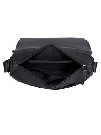 Muška crossbody torba, Oxford tkanina, za putovanja u slobodno vrijeme, jednobojna, dizajn koji smanjuje opterećenje