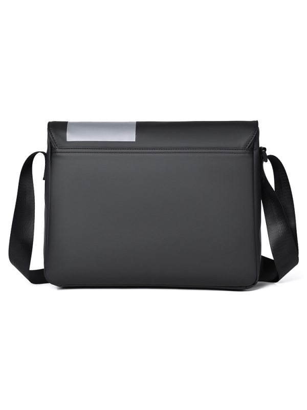 Muška crossbody torba, Oxford tkanina, za putovanja u slobodno vrijeme, jednobojna, dizajn koji smanjuje opterećenje