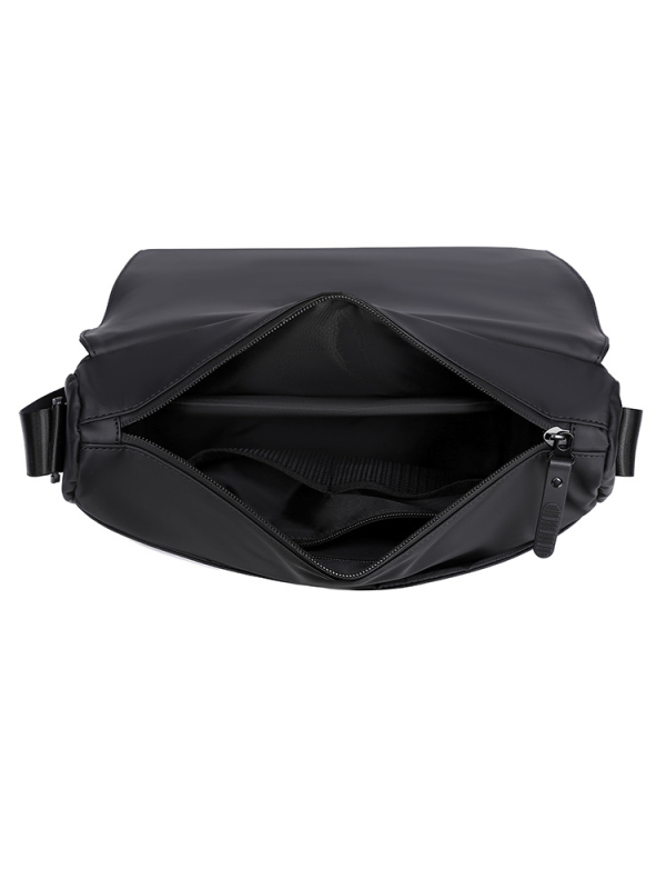 Muška crossbody torba, Oxford tkanina, za putovanja u slobodno vrijeme, jednobojna, dizajn koji smanjuje opterećenje